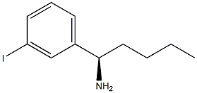 (1R)-1-(3-IODOPHENYL)PENTYLAMINE Struktur