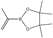 2-ISOPROPENYL-4,4,5,5-TETRAMETHYL-1,3,2-DIOXABOROLANE Struktur