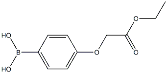 4-(2-ETHOXY-2-OXOETHOXY)BENZENEBORONIC ACID Struktur