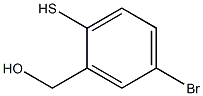 5-BROMO-2-MERCAPTOBENZYL ALCOHOL Struktur