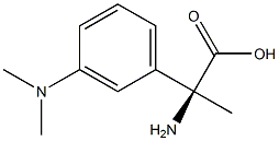 (2S)-2-AMINO-2-[3-(DIMETHYLAMINO)PHENYL]PROPANOIC ACID Struktur