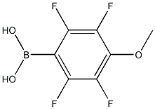 4-METHOXY-2,3,5,6-TETRAFLUOROPHENYLBORONIC ACID Struktur