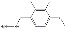 2,3-DIMETHYL-4-METHOXY-BENZYL-HYDRAZINE Struktur