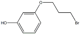 3-(3-BROMO-PROPOXY)-PHENOL Struktur