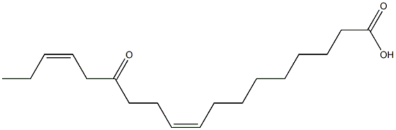 13-OXO-9(Z),15(Z)-OCTADECATRIENOIC ACID Struktur