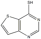 THIENO[3,2-D]PYRIMIDINE-4-THIOL Struktur