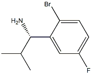 (1S)-1-(2-BROMO-5-FLUOROPHENYL)-2-METHYLPROPYLAMINE, 1213567-82-8, 結(jié)構(gòu)式