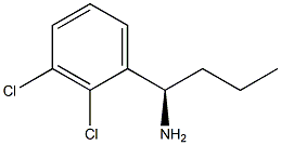 (1R)-1-(2,3-DICHLOROPHENYL)BUTYLAMINE Struktur