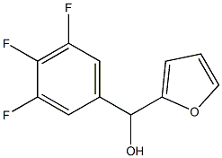 2-FURYL-(3,4,5-TRIFLUOROPHENYL)METHANOL Struktur