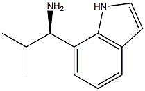 (1R)-1-INDOL-7-YL-2-METHYLPROPYLAMINE Struktur