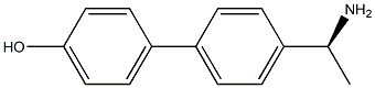 4-[4-((1S)-1-AMINOETHYL)PHENYL]PHENOL Struktur