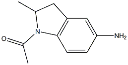 1-(5-AMINO-2-METHYL-2,3-DIHYDRO-INDOL-1-YL)-ETHANONE Struktur