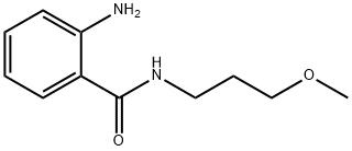 2-AMINO-N-(3-METHOXYPROPYL)BENZAMIDE Struktur