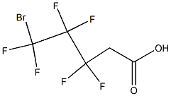 5-BROMO-3,3,4,4,5,5-HEXAFLUOROPENTANOIC ACID Struktur