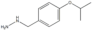 (4-ISOPROPOXY-BENZYL)-HYDRAZINE Struktur