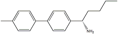 (1S)-1-[4-(4-METHYLPHENYL)PHENYL]PENTYLAMINE Struktur