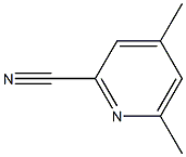 4,6-DIMETHYLPYRIDINE-2-CARBONITRILE Struktur