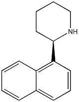 (R)-2-(NAPHTHALEN-1-YL)PIPERIDINE Struktur