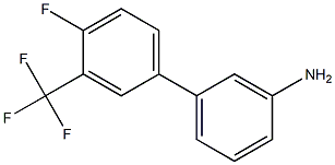 4'-FLUORO-3'-TRIFLUOROMETHYL-BIPHENYL-3-YLAMINE Struktur