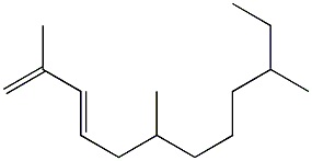 2,6,10-TRIMETHYLDODECADIENE Struktur