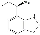 (1R)-1-INDOLIN-7-YLPROPYLAMINE Struktur