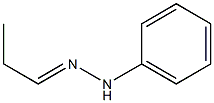 PROPIONALDEHYDE PHENYLHYDRAZONE Struktur