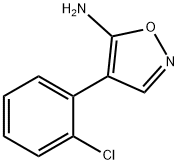 4-(2-CHLOROPHENYL)ISOXAZOL-5-AMINE Struktur