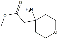 (4-AMINO-TETRAHYDRO-PYRAN-4-YL)-ACETIC ACID METHYL ESTER Struktur