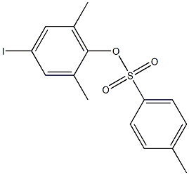 2,6-DIMETHYL-4-IODOPHENYL 4-METHYLBENZENESULFONATE Struktur