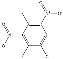 1-CHLORO-2,4-DIMETHYL-3,5-DINITRO-BENZEN Struktur