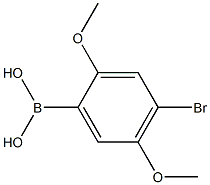 4-BROMO-2,5-DIMETHOXYPHENYLBORONIC ACID Struktur