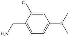 2-CHLORO-4-DIMETHYLAMINOBENZYLAMINE Struktur