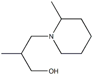 2-METHYL-3-(2-METHYL-PIPERIDIN-1-YL)-PROPAN-1-OL Struktur