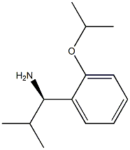 (1R)-2-METHYL-1-[2-(METHYLETHOXY)PHENYL]PROPYLAMINE Struktur