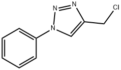 4-(CHLOROMETHYL)-1-PHENYL-1H-1,2,3-TRIAZOLE Struktur