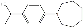 1-(4-AZEPAN-1-YLPHENYL)ETHANOL Struktur