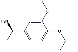 (1R)-1-[3-METHOXY-4-(METHYLETHOXY)PHENYL]ETHYLAMINE Struktur