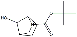 ANTI-N-BOC-7-HYDROXY-2-AZABICYCLO[2.2.1]HEPTANE Struktur