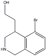 2-(5-BROMO-1,2,3,4-TETRAHYDROISOQUINOLIN-4-YL)ETHANOL Struktur