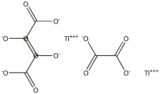 THALLIC OXALATE Struktur