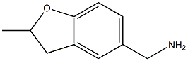 C-(2-METHYL-2,3-DIHYDRO-BENZOFURAN-5-YL)-METHYLAMINE Struktur