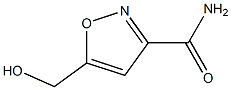 5-(HYDROXYMETHYL)ISOXAZOLE-3-CARBOXAMIDE Struktur