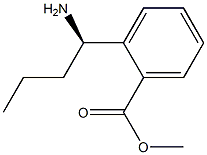 METHYL 2-((1R)-1-AMINOBUTYL)BENZOATE Struktur