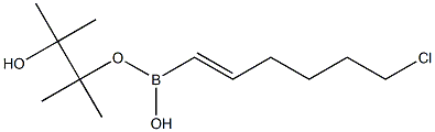 (E)-6-CHLORO-1-HEXENYLBORONIC ACID PINACOL ESTER Struktur