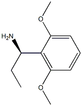 (1R)-1-(2,6-DIMETHOXYPHENYL)PROPYLAMINE Struktur