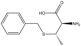 (2R,3S)-2-AMINO-3-(BENZYLTHIO)BUTANOIC ACID Struktur