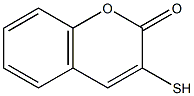 3-MERCAPTOCOUMARIN Struktur