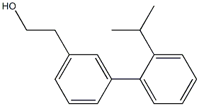 3-(2-ISOPROPYLPHENYL)PHENETHYL ALCOHOL Struktur