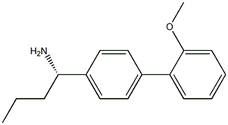 (1S)-1-[4-(2-METHOXYPHENYL)PHENYL]BUTYLAMINE Struktur