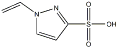 1-VINYLSULFOPYRAZOLE Struktur